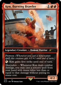 Ken, Burning Brawler (SLD-430) - Secret Lair Drop / Ken, Burning Brawler