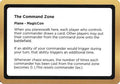 The Command Zone (Black Lotus Unknown Planechase) (OVER-) - Oversize Cards