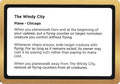 The Windy City (Black Lotus Unknown Planechase) (OVER-) - Oversize Cards