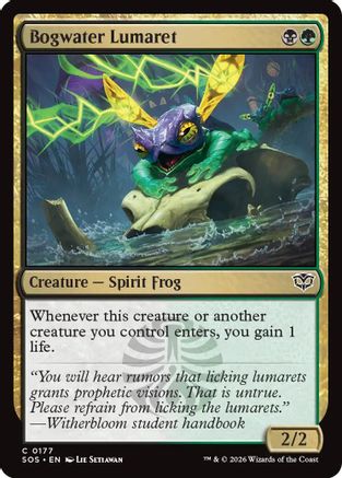Bogwater Lumaret (SOS-177) - Secrets of Strixhaven