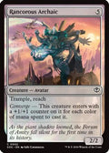 Rancorous Archaic (SOS-002) - Secrets of Strixhaven Foil