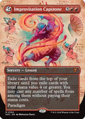 Improvisation Capstone (Borderless) (SOS-294) - Secrets of Strixhaven Foil