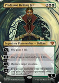 Professor Dellian Fel (Borderless) (SOS-283) - Secrets of Strixhaven Foil