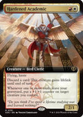 Hardened Academic (Extended Art) (SOS-351) - Secrets of Strixhaven Foil