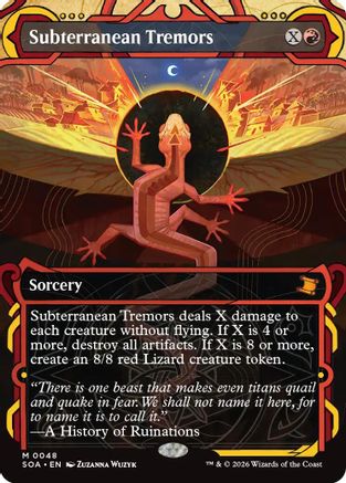 Subterranean Tremors (SOA-048) - Secrets of Strixhaven: Mystical Archive