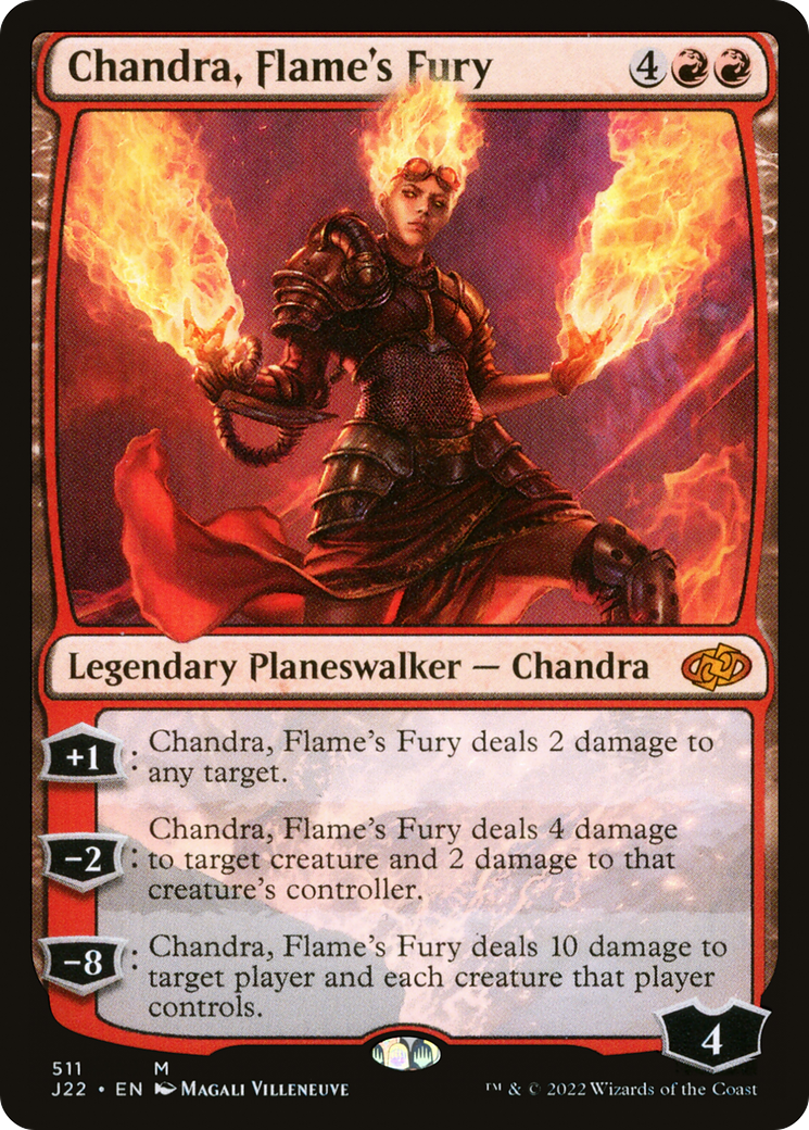 Chandra, Flame's Fury (J22-511) - Jumpstart 2022