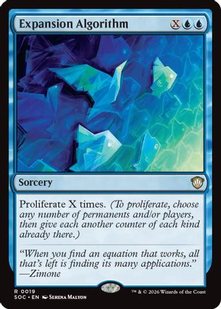 Expansion Algorithm (SOC-019) - Commander: Secrets of Strixhaven