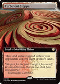 Turbulent Steppe (Extended Art) (SOC-106) - Commander: Secrets of Strixhaven