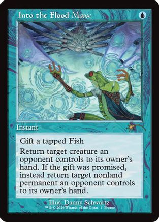 Into the Flood Maw (Retro Frame) (WPN-001) - WPN & Gateway Promos