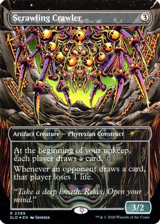 Scrawling Crawler (SLD-2399) - Secret Lair Drop Series Foil