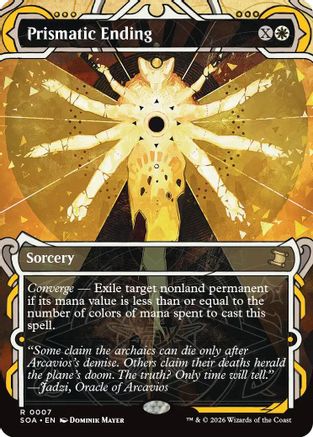 Prismatic Ending (SOA-007) - Secrets of Strixhaven: Mystical Archive Foil