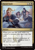 Social Snub (SOS-228) - Secrets of Strixhaven Foil