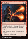 Twin Bolt (TDM-128) - Tarkir: Dragonstorm