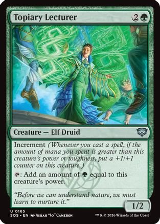 Topiary Lecturer (SOS-165) - Secrets of Strixhaven