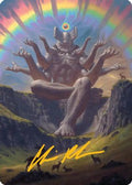 Transcendent Archaic Art Card (Gold-Stamped Signature) (ASSOS-001) - Art Series: Secrets of Strixhaven