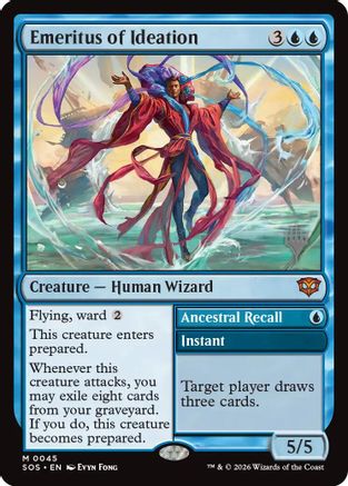 Emeritus of Ideation (PPSOS-045) - Promo Pack: Secrets of Strixhaven