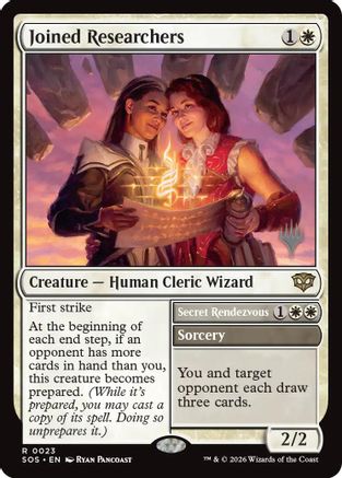 Joined Researchers (PPSOS-023) - Promo Pack: Secrets of Strixhaven