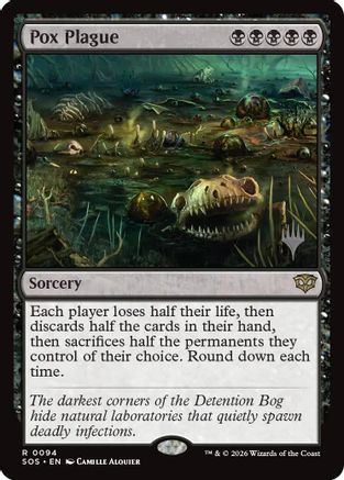 Pox Plague (PPSOS-094) - Promo Pack: Secrets of Strixhaven