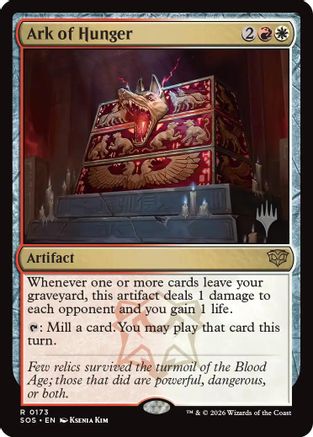 Ark of Hunger (PPSOS-173) - Promo Pack: Secrets of Strixhaven Foil