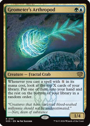 Geometer's Arthropod (PPSOS-191) - Promo Pack: Secrets of Strixhaven