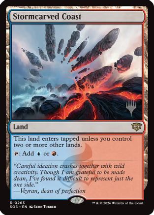 Stormcarved Coast (PPSOS-263) - Promo Pack: Secrets of Strixhaven