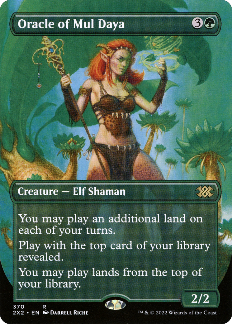 Oracle of Mul Daya (Borderless) (2X2-370) - Double Masters 2022