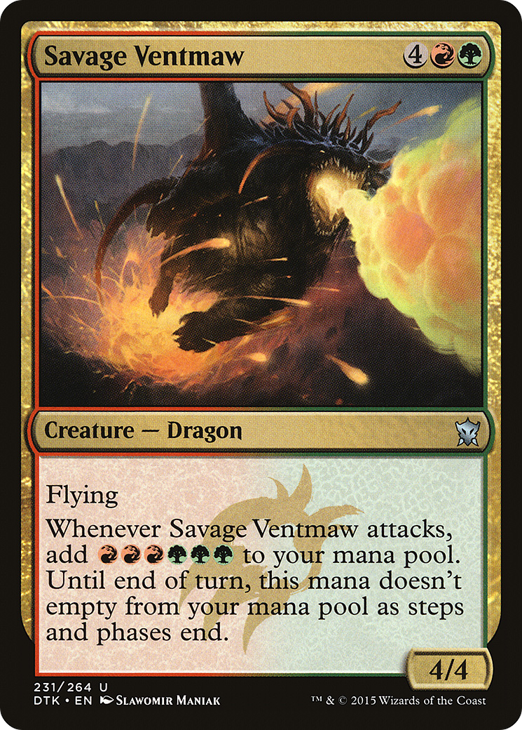 Savage Ventmaw (DTK-231) - Dragons of Tarkir