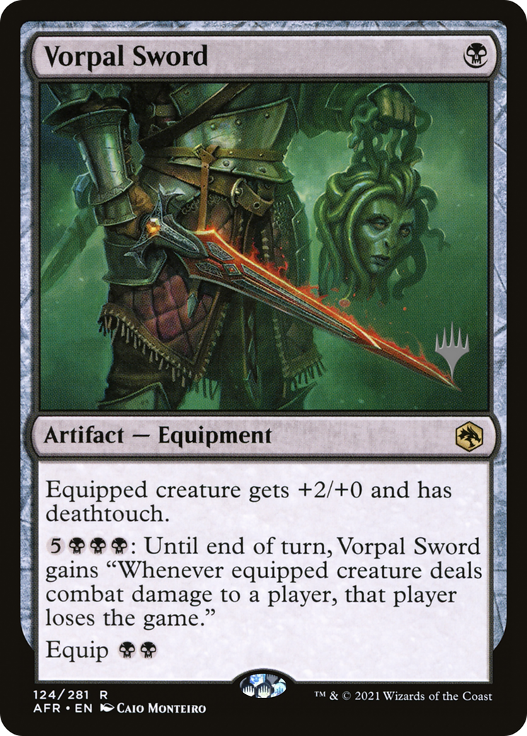 Vorpal Sword (PPAFR-124) - Adventures in the Forgotten Realms Promos Foil