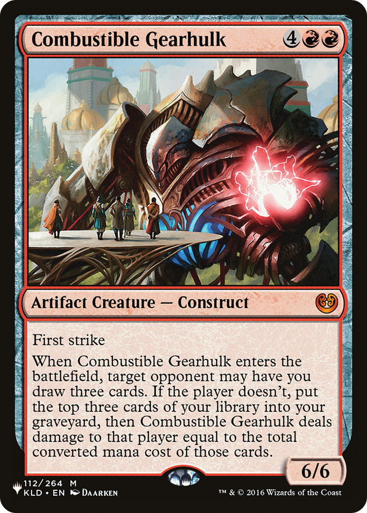 Combustible Gearhulk (LIST-KLD-112) - The List