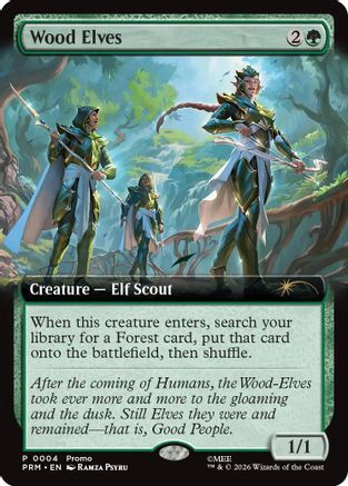 Wood Elves (Extended Art) (PRM-004) - Promo Pack: The Hobbit Foil