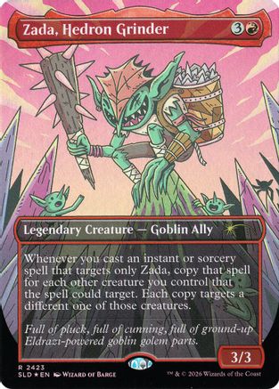 Zada, Hedron Grinder (SLD-2406) - Secret Lair Drop Series Foil