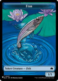 Fish (BLB) // Kobolds of Kher Keep (MKC) Double-sided Token (LIST-7 // 12) - The List Reprints