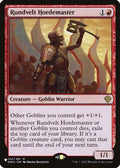 Rundvelt Hordemaster (LIST-142) - The List Reprints