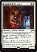 Reluctant Role Model (0289) (DSK-289) - Duskmourn: House of Horror Foil