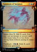 Summons of Saruman (Showcase Scrolls) (LTC-480) - Tales of Middle-earth Commander: (Showcase)
