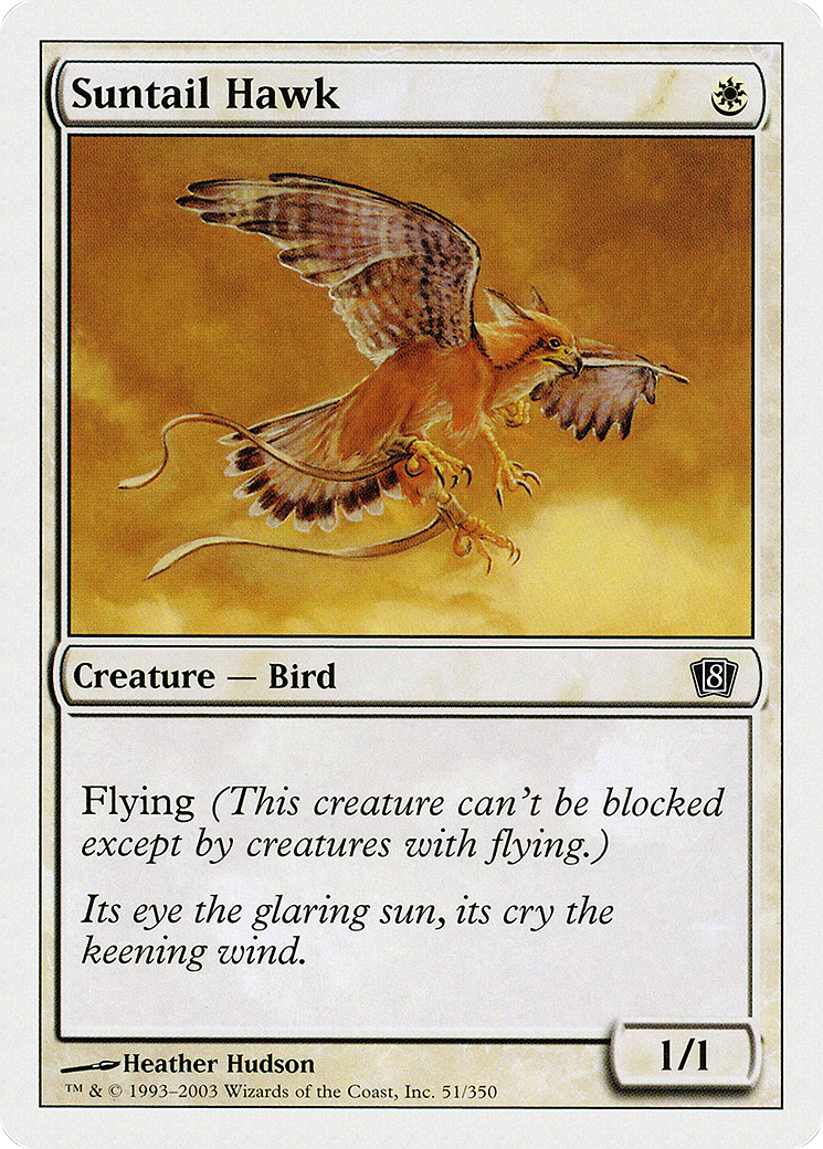 Suntail Hawk (8ED-051) - 8th Edition