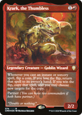 Krark, the Thumbless (Foil Etched) (CMR-574) - Commander Legends Foil