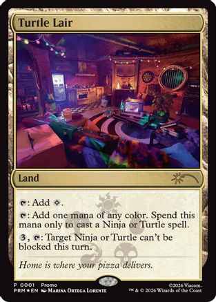 Turtle Lair (Costco Bundle) (UMP-001) - Unique and Miscellaneous Promos Foil