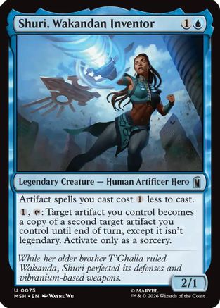 Shuri, Wakandan Inventor (MSH-075) - Marvel Super Heroes