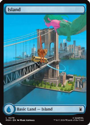 Island (0279) (MSH-279) - Marvel Super Heroes