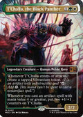 T'Challa, the Black Panther (Borderless) (MSC-007) - Commander: Marvel Super Heroes Foil