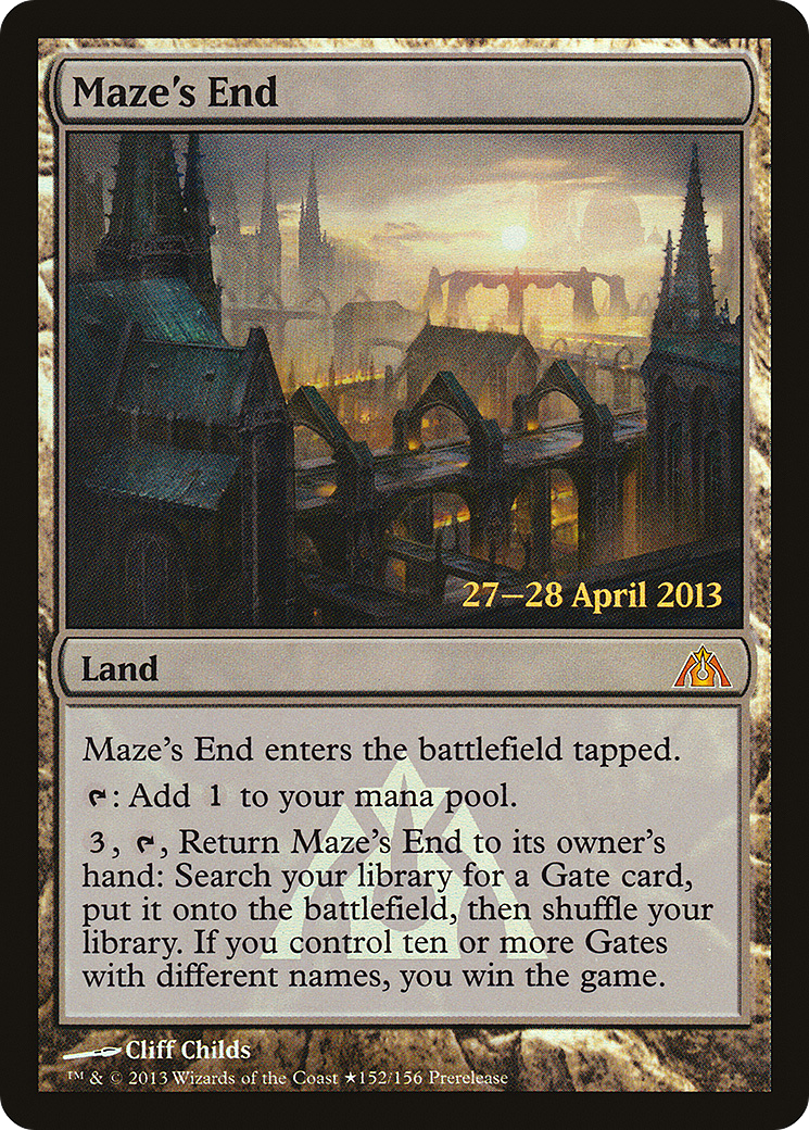 Maze's End (PRE-152) - Dragon's Maze Promos Foil