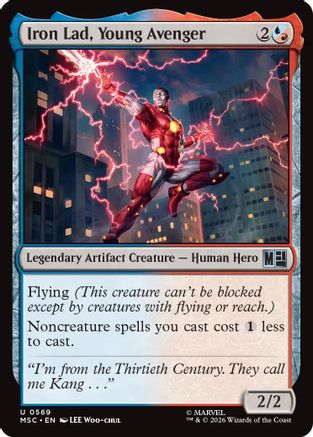 Iron Lad, Young Avenger (MSC-569) - Commander: Marvel Super Heroes Foil