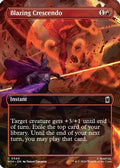 Blazing Crescendo (Borderless) (MSH-340) - Marvel Super Heroes Foil