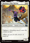 Hawkeye, Clint Barton (0518) (MSC-518) - Commander: Marvel Super Heroes Foil