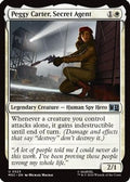 Peggy Carter, Secret Agent (MSC-523) - Commander: Marvel Super Heroes Foil