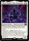 Black Panther, Most Dangerous (MSC-584) - Commander: Marvel Super Heroes Foil