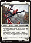 Spider-UK (MSC-777) - Commander: Marvel Super Heroes Foil