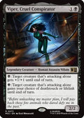 Viper, Cruel Conspirator (MSC-673) - Commander: Marvel Super Heroes