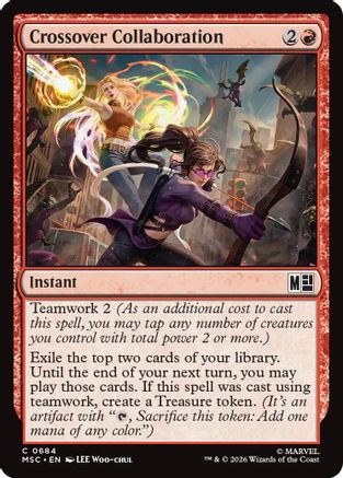 Crossover Collaboration (MSC-684) - Commander: Marvel Super Heroes